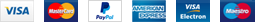 PayPal MasterCard Visa