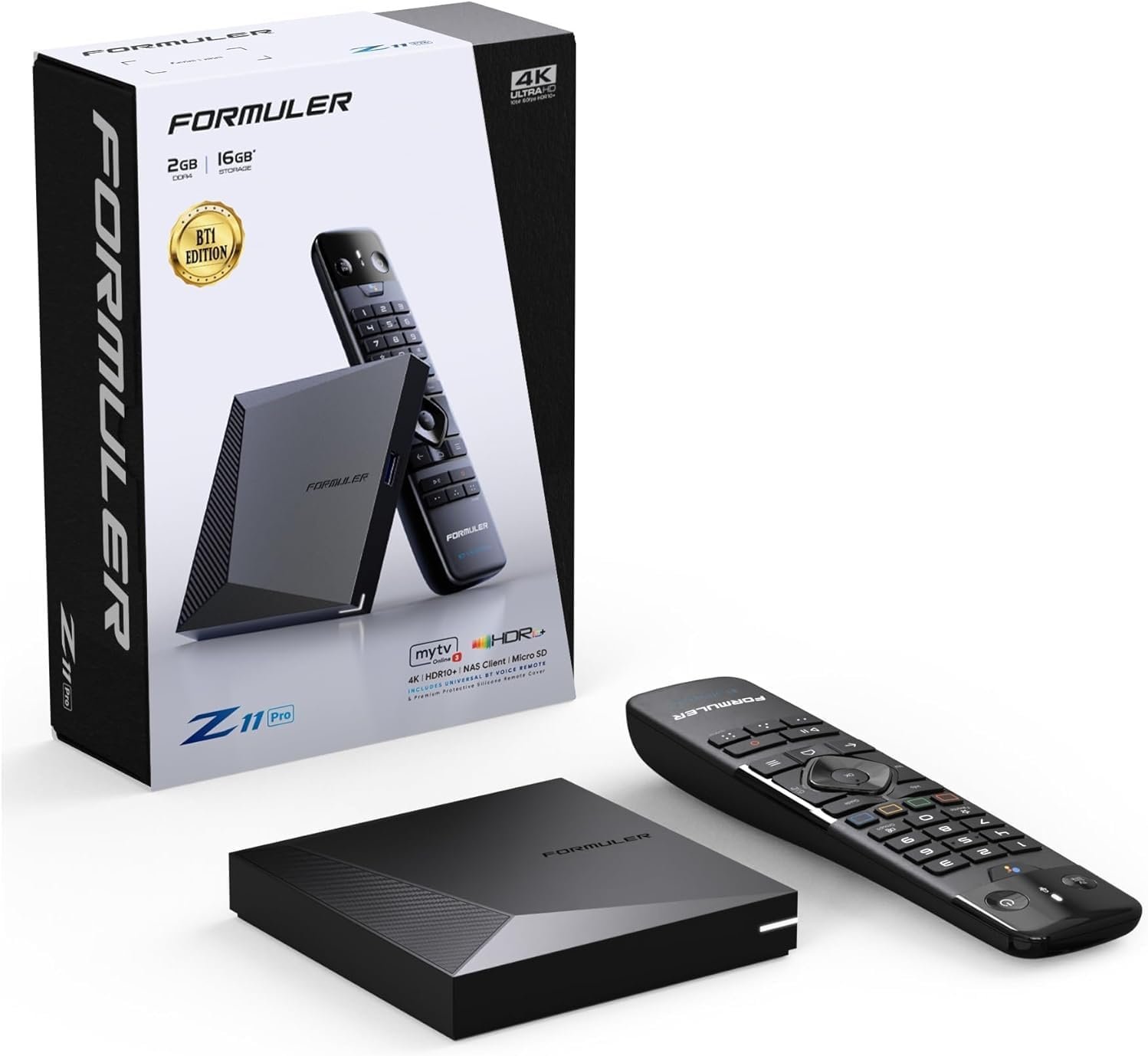 Boitier IPTV Formuler Z11 Pro BT1 Décodeur Multimédia Android 11