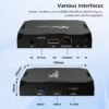 Box Android IPTV Puersit X96 Max Plus Lecteur Multimédia – Image 3