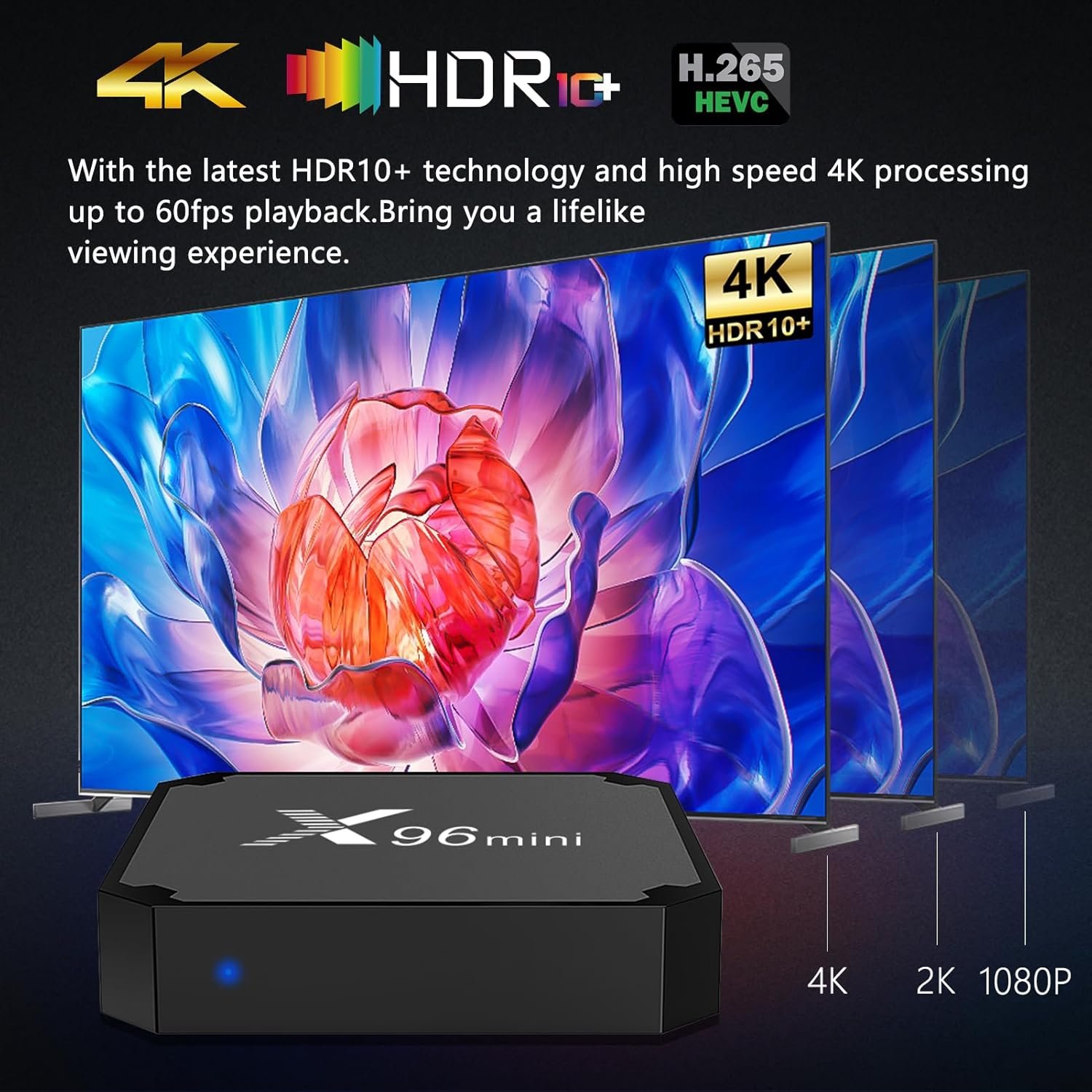 Box Android IPTV Puersit X96 Mini Lecteur Multimédia 4K – Image 5