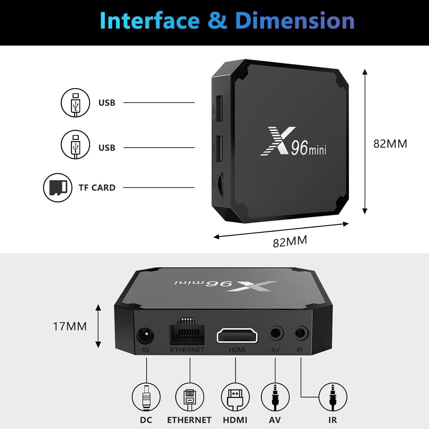 Box Android IPTV Puersit X96 Mini Lecteur Multimédia 4K – Image 7