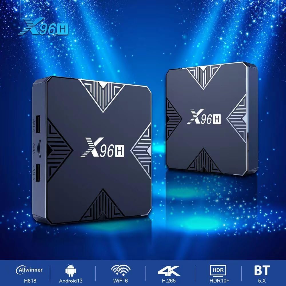 Box Android IPTV Puersit X96H Lecteur Multimédia – Image 2