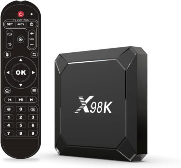 Box Android IPTV Puersit X98K Lecteur Multimédia 4K