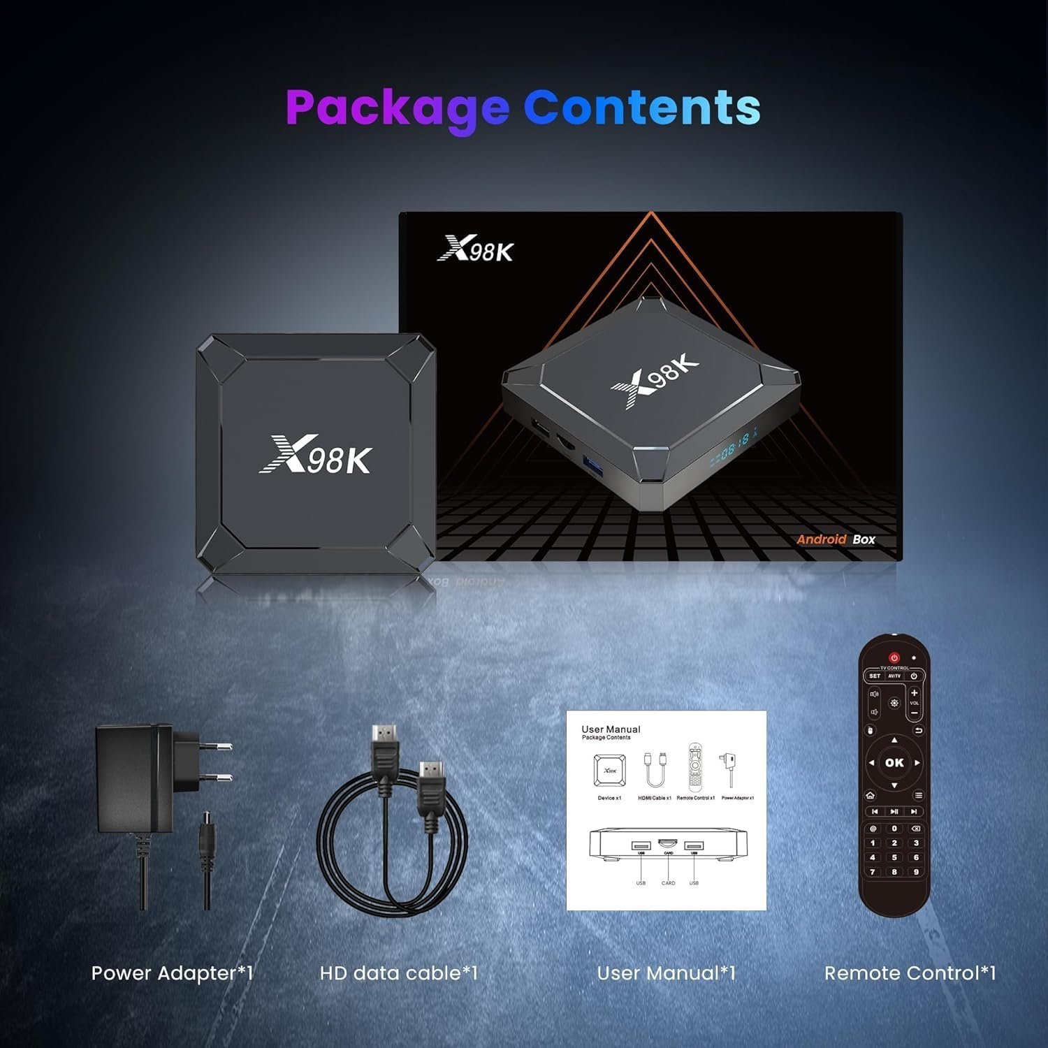 Box Android IPTV Puersit X98K Lecteur Multimédia 4K – Image 8