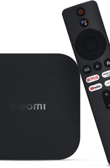 Xiaomi TV Box S Streaming Google TV Lecteur Multimédia 4K