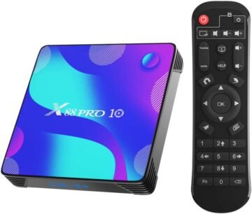 Boitier IPTV Puersit X88 Pro 10 Android 11.0 Box TV Multimédia 4K
