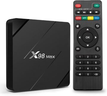 Puersit Android 10.0 IPTV Box X98 Max 4K Multimédia