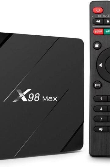 Puersit Android 10.0 IPTV Box X98 Max 4K Multimédia