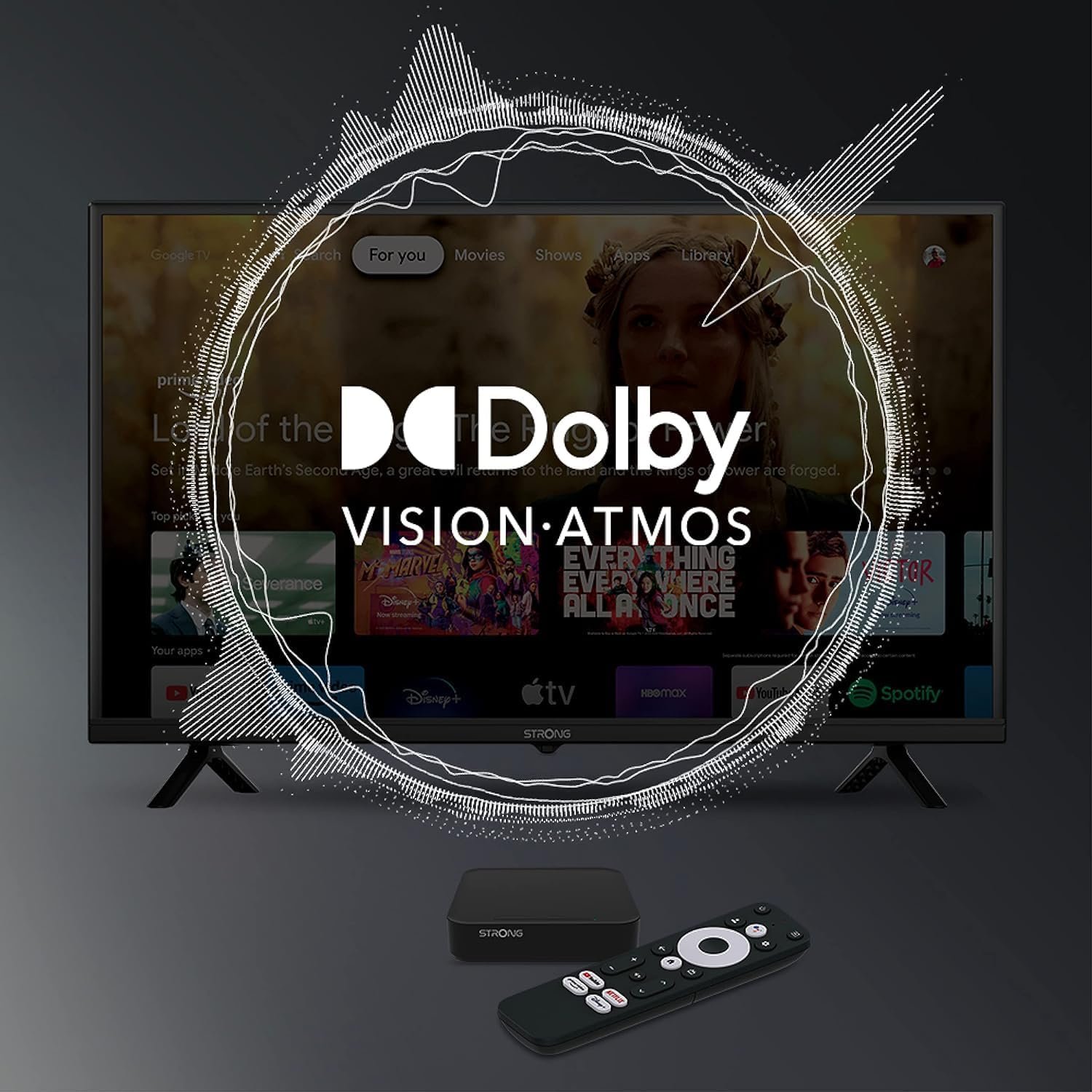 Strong Leap S3 Box Android IPTV Streaming Multimédia 4K – Image 3