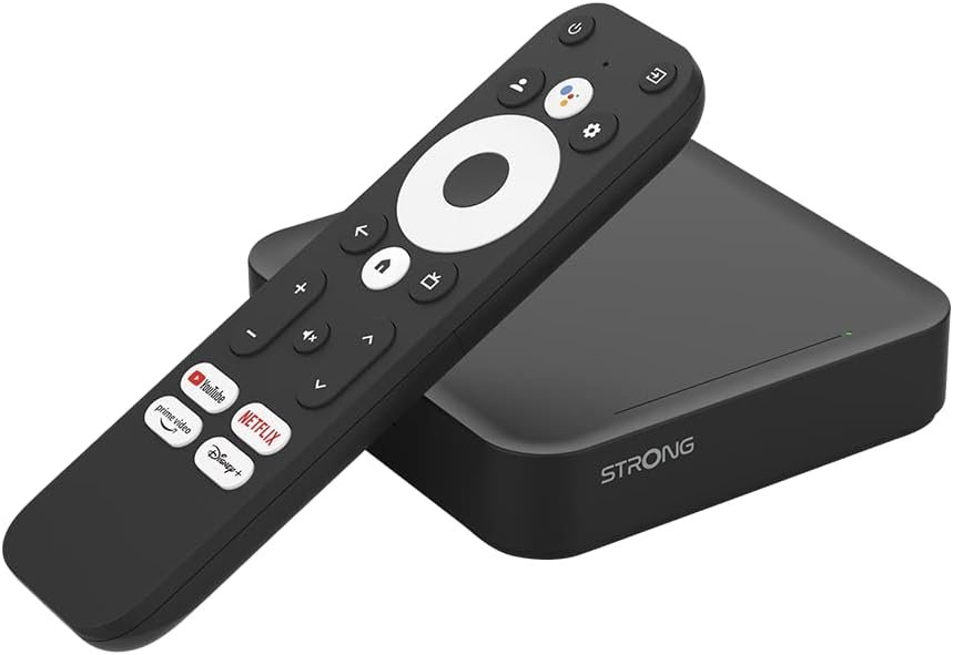 Strong Leap S3 Box Android IPTV Streaming Multimédia 4K