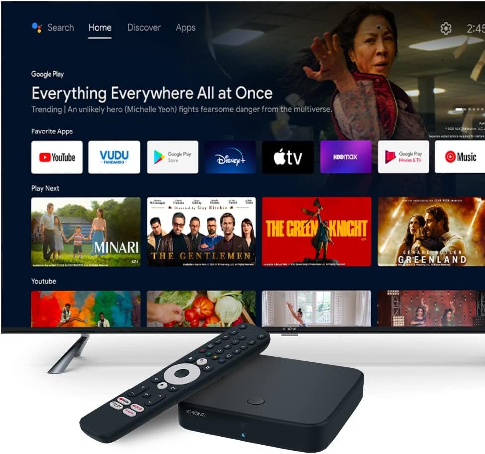 Strong SRT420 Box Android IPTV Boitier Streaming Multimédia – Image 3