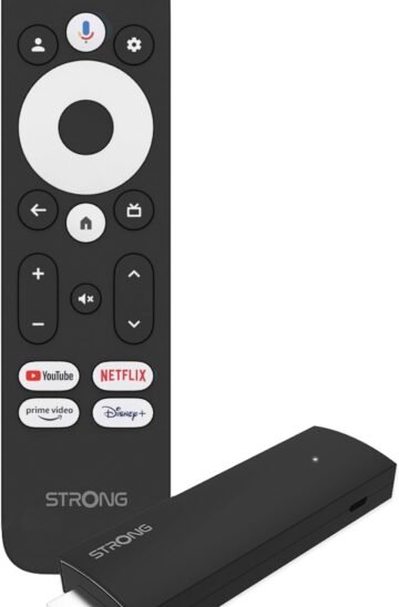 Strong SRT41 Google TV Stick Streaming Chromecast Multimédia 4K