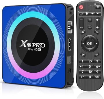 Boitier IPTV Puersit X88 PRO Ultra HD 8K Android 13.0 Box TV Multimédia