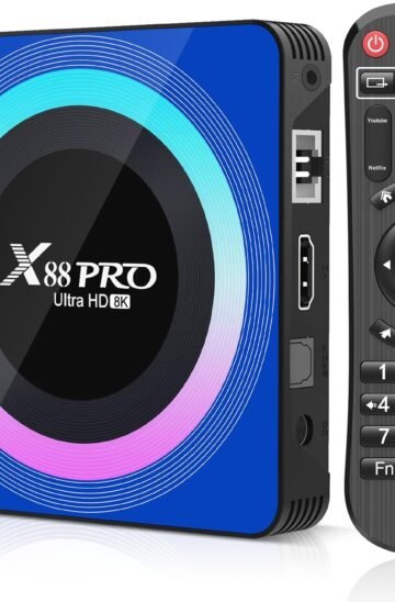 Boitier IPTV Puersit X88 PRO Ultra HD 8K Android 13.0 Box TV Multimédia