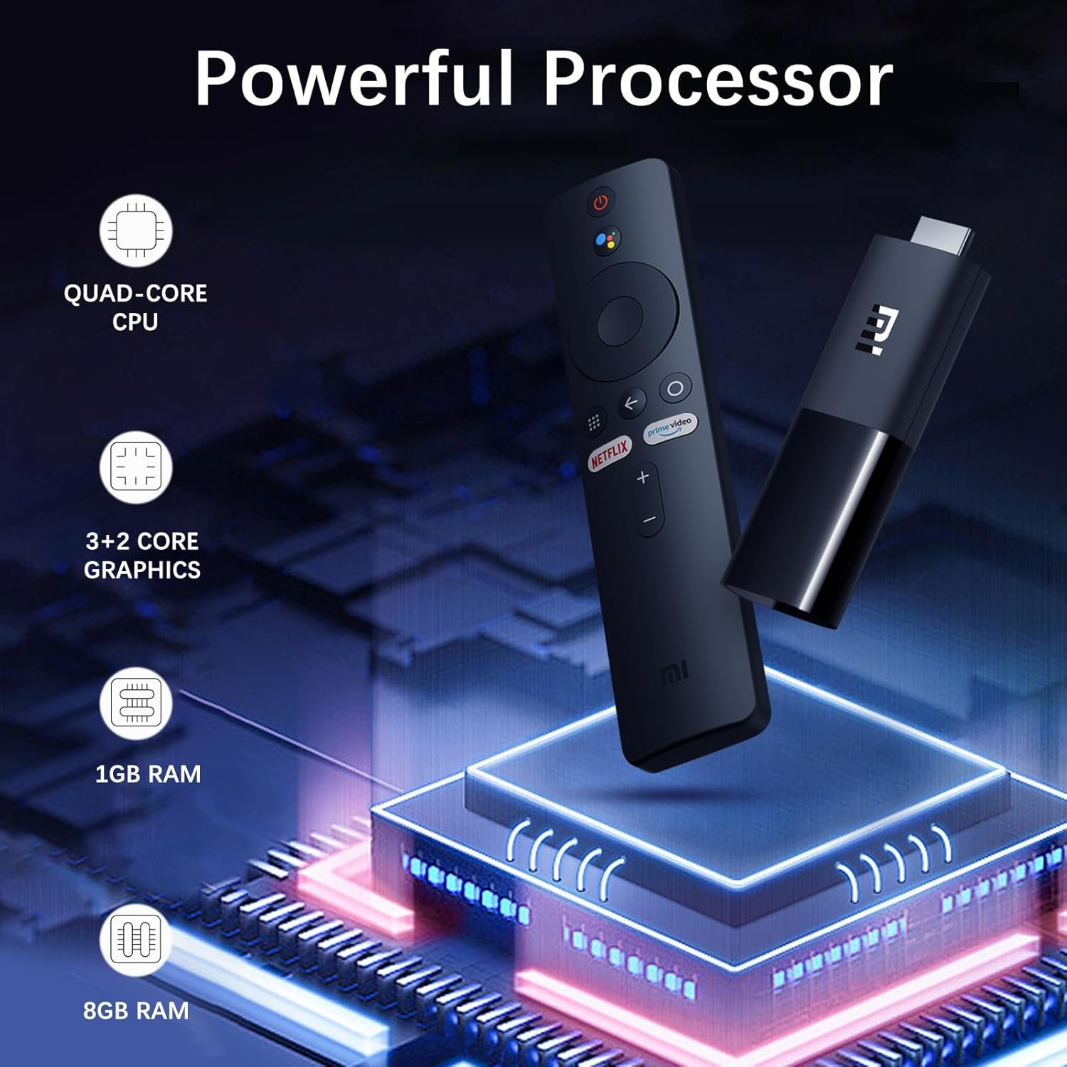 Xiaomi Stick Android TV 9.0 Multimédia – Image 2