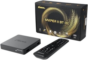 Xsarius Sniper 2 Box Android IPTV Streaming Linux OTT Media Streamer 4K
